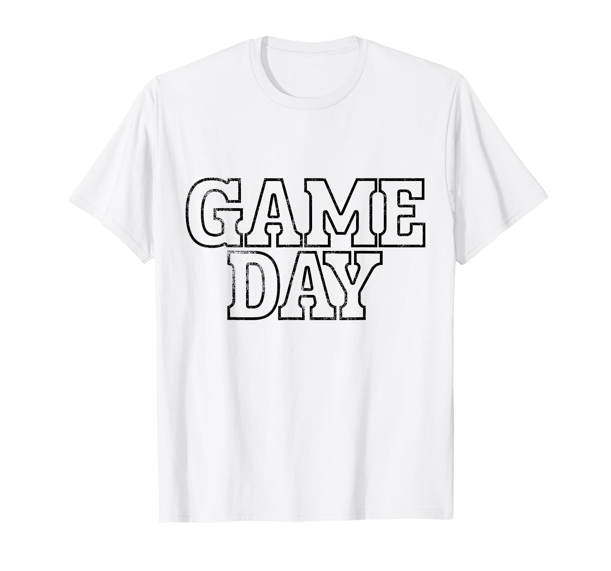 White Game Day Football T-Shirt - Casual Everyday Wear for Adults - T-Shirt, Sweatshirt, Hoodie