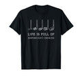 Funny Life Is Full Important Choices Golf T-Shirt - Graphic Print Unisex - T-Shirt, Sweatshirt, Hoodie