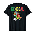 Dabbing Unicorn Senegal Soccer T-Shirt - Casual Everyday Wear for Adults - T-Shirt, Sweatshirt, Hoodie