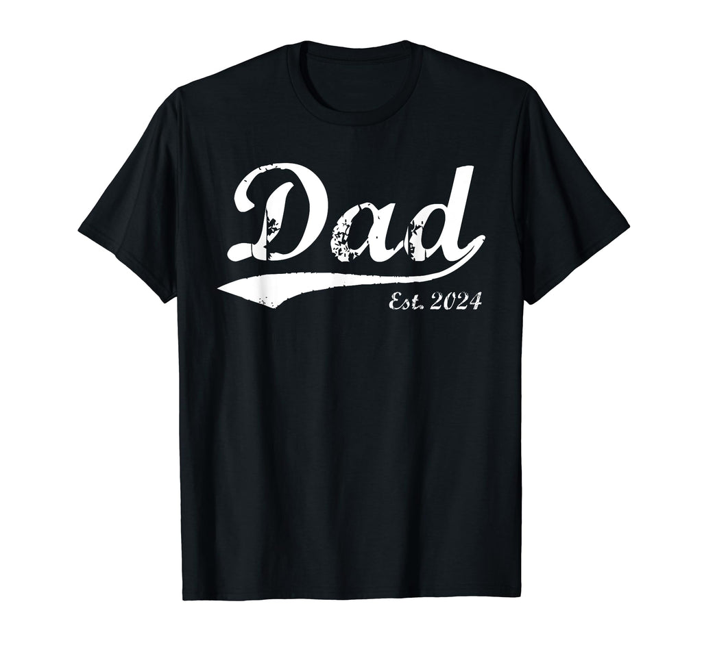 New Dad 2024 Dad Est 2024 T-Shirt - Aesthetic Graphic for Adults - T-Shirt, Sweatshirt, Hoodie