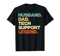 Husband Dad Tech Support Legend It T-Shirt - Unique Graphic for Adults - T-Shirt, Sweatshirt, Hoodie
