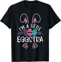 I'm A Little Eggstra Funny Easter Bunny Cute - Adult & Kids T-Shirts, Sweatshirts & Hoodies apparel design preview 1