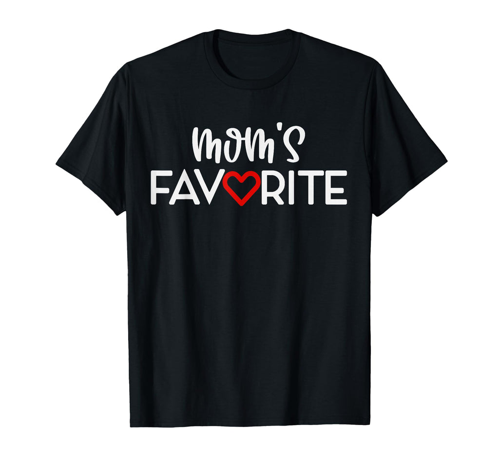 Moms Favorite Son Daughter T-Shirt - Casual Everyday Wear for Adults - T-Shirt, Sweatshirt, Hoodie