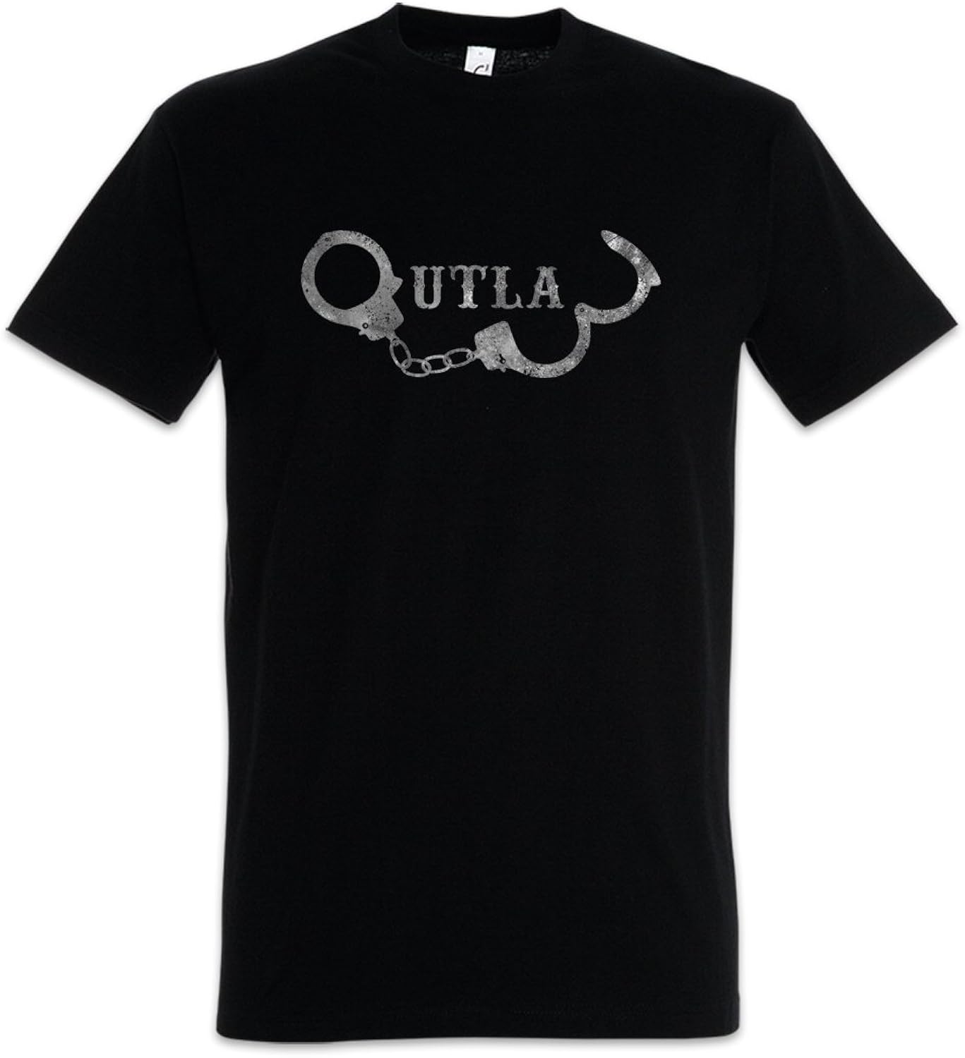 Outlaw Handcuffs Men - Adult & Kids T-Shirts, Sweatshirts & Hoodies apparel design preview 1