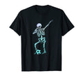 Dabbing Skeleton Soccer Player T-Shirt - Unique Graphic Men Women - T-Shirt, Sweatshirt, Hoodie