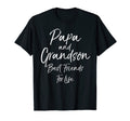 Matching Gifts Papa And Grandson Best T-Shirt - Trendy Graphic Unisex - T-Shirt, Sweatshirt, Hoodie