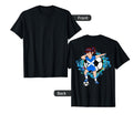 Dabbing Soccer Scotland Jersey Floral T-Shirt - Streetwear Style Unisex - T-Shirt, Sweatshirt, Hoodie