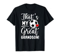 Proud Soccer Great Grandma Soccer Player T-Shirt - Minimalist Print Unisex - T-Shirt, Sweatshirt, Hoodie