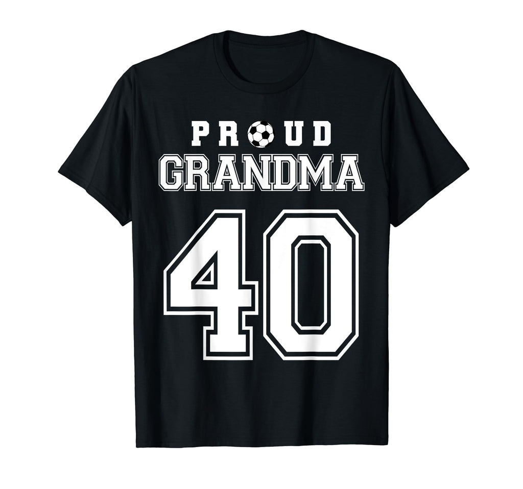 Number 40 Custom Proud Soccer Futbol T-Shirt - Unique Graphic for Adults - T-Shirt, Sweatshirt, Hoodie