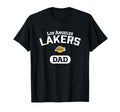 Nba Los Angeles Lakers Dad Arched Team T-Shirt - Novelty Apparel Men Women - T-Shirt, Sweatshirt, Hoodie