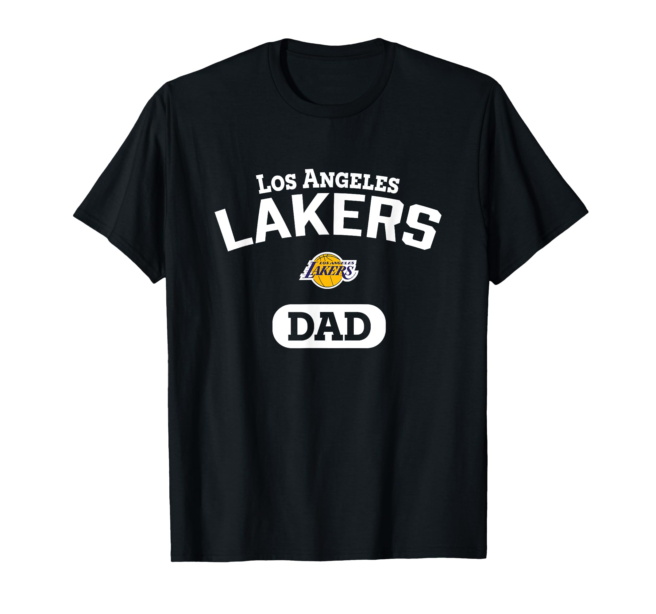Nba Los Angeles Lakers Dad Arched Team T-Shirt - Novelty Apparel Men Women - T-Shirt, Sweatshirt, Hoodie