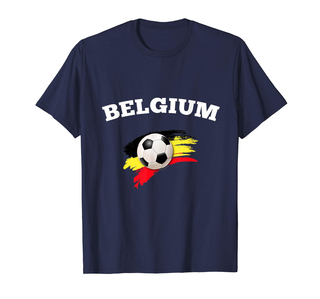 Belgium Belgian Soccer Football T-Shirt - Novelty Apparel for Adults - T-Shirt, Sweatshirt, Hoodie