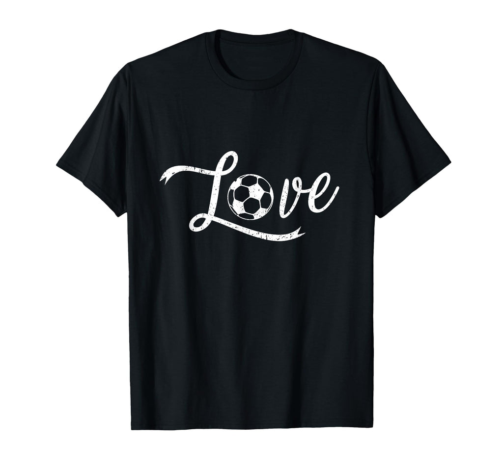 Love Soccer Football Soccer Player T-Shirt - Aesthetic Graphic Men Women - T-Shirt, Sweatshirt, Hoodie