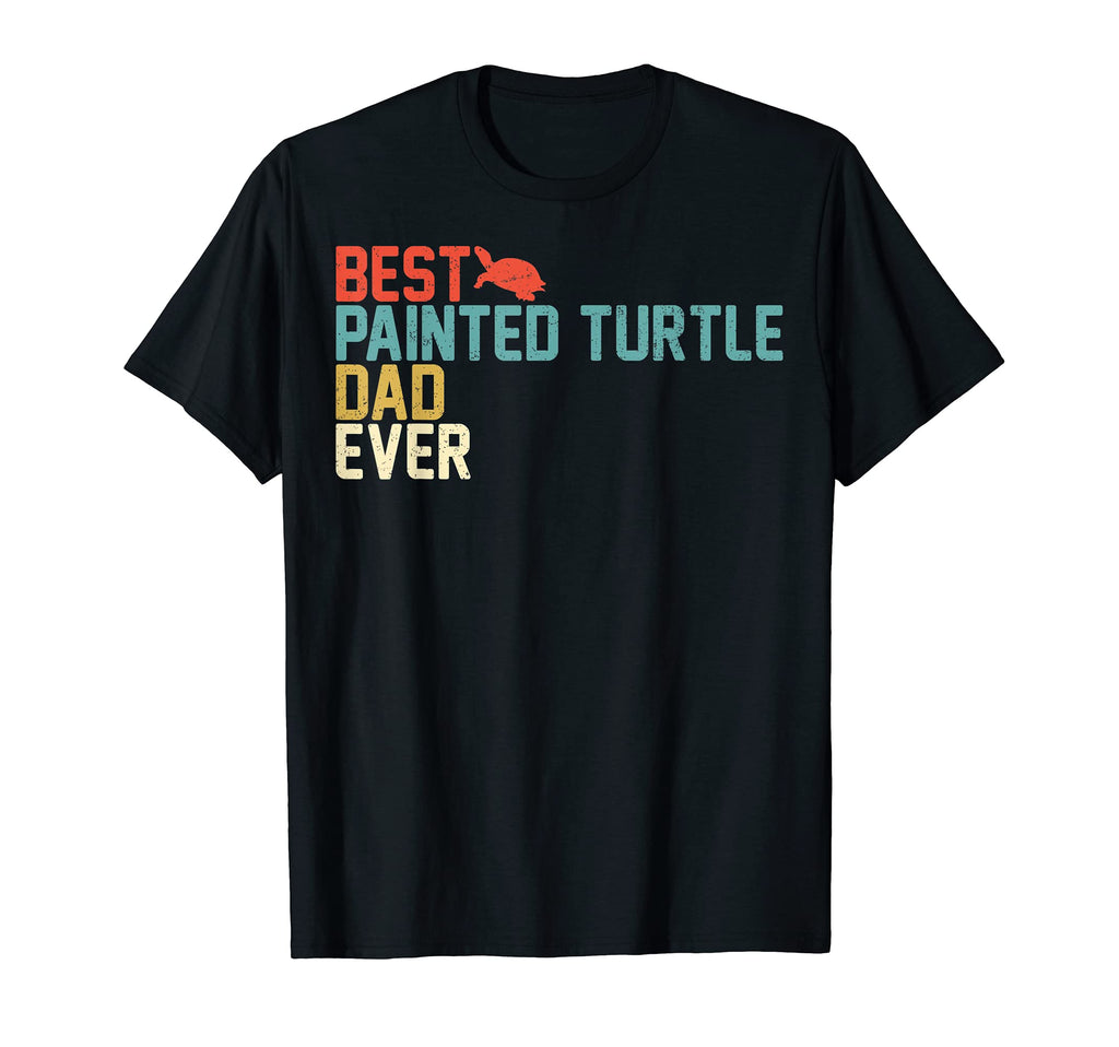 Best Painted Turtle Dad Ever T-Shirt - Minimalist Print for Adults - T-Shirt, Sweatshirt, Hoodie