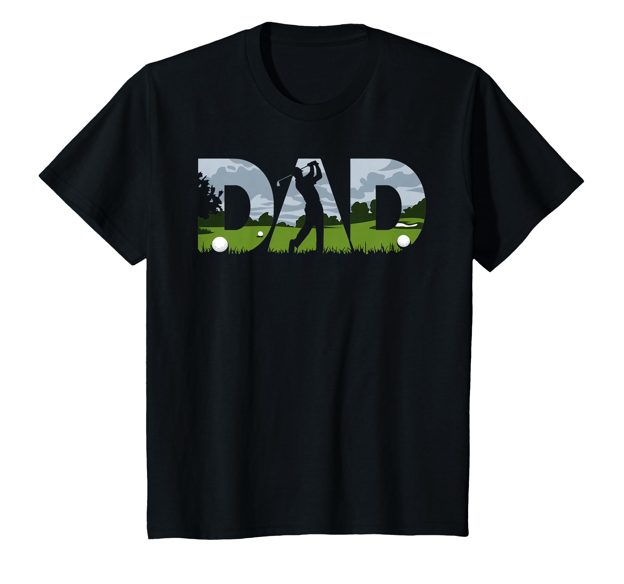 Fathers Day Golfer Mens Golf Dad T-Shirt - Aesthetic Graphic Unisex - T-Shirt, Sweatshirt, Hoodie