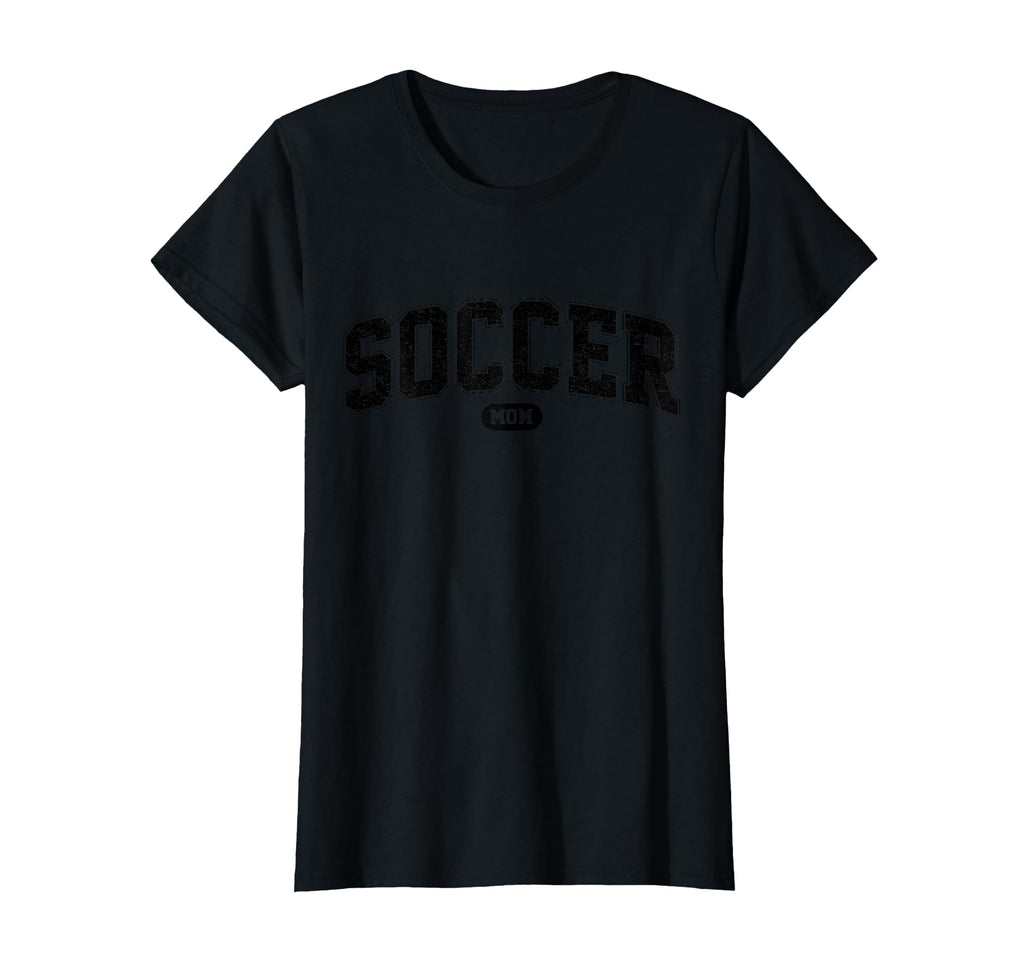 Soccer Mom Funny Athletic Lettering T-Shirt - Custom Art Print Unisex - T-Shirt, Sweatshirt, Hoodie