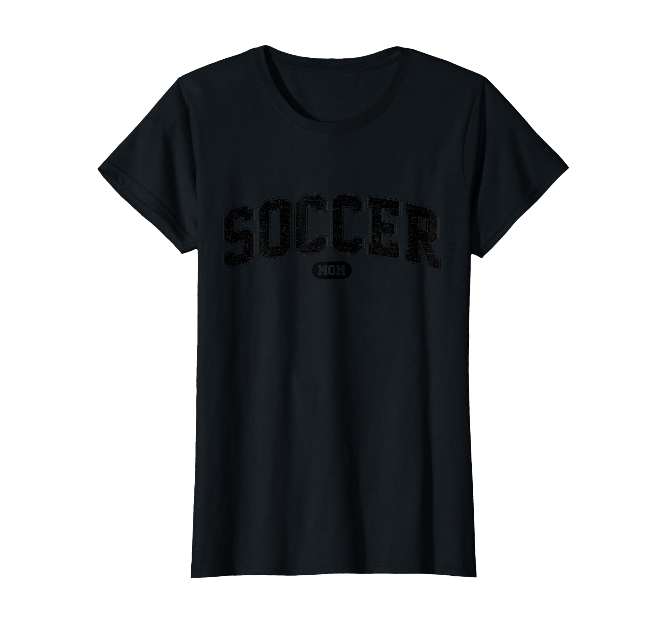 Soccer Mom Funny Athletic Lettering T-Shirt - Custom Art Print Unisex - T-Shirt, Sweatshirt, Hoodie