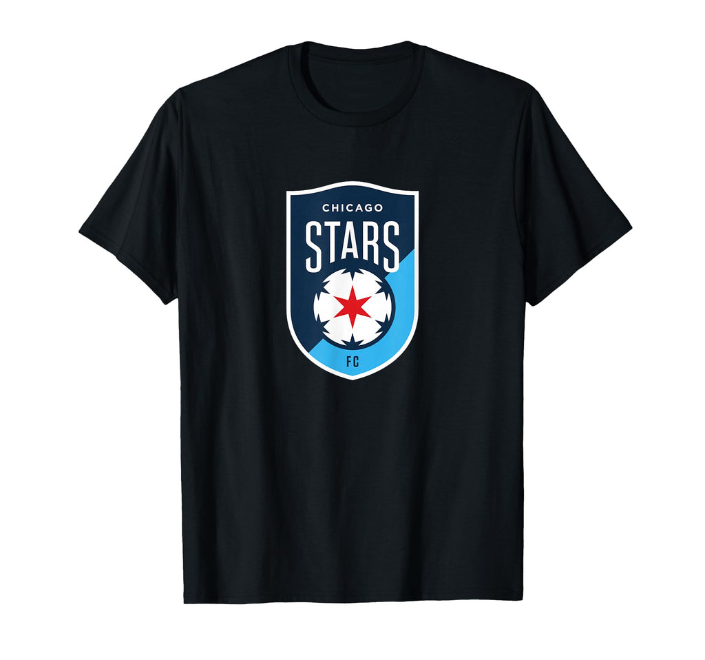 Nwsl Chicago Stars Crest T-Shirt - Fun Novelty Design Men Women - T-Shirt, Sweatshirt, Hoodie