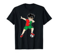 Dabbing Soccer Portugal Football T-Shirt - Minimalist Print Men Women - T-Shirt, Sweatshirt, Hoodie