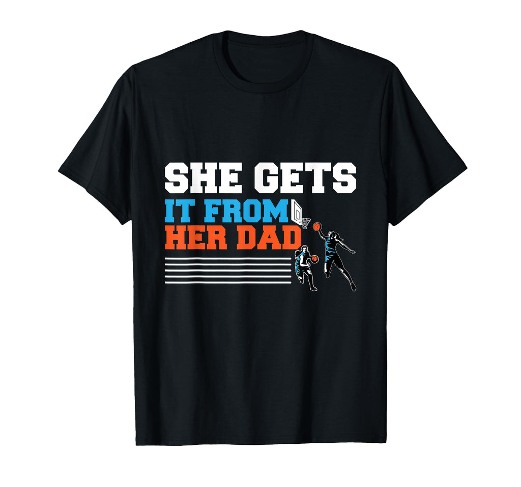 Womens Basketball Dad Coach T-Shirt - Trendy Graphic Unisex - T-Shirt, Sweatshirt, Hoodie