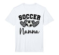 Soccer Nanna Matching Family Soccer T-Shirt - Minimalist Print Unisex - T-Shirt, Sweatshirt, Hoodie
