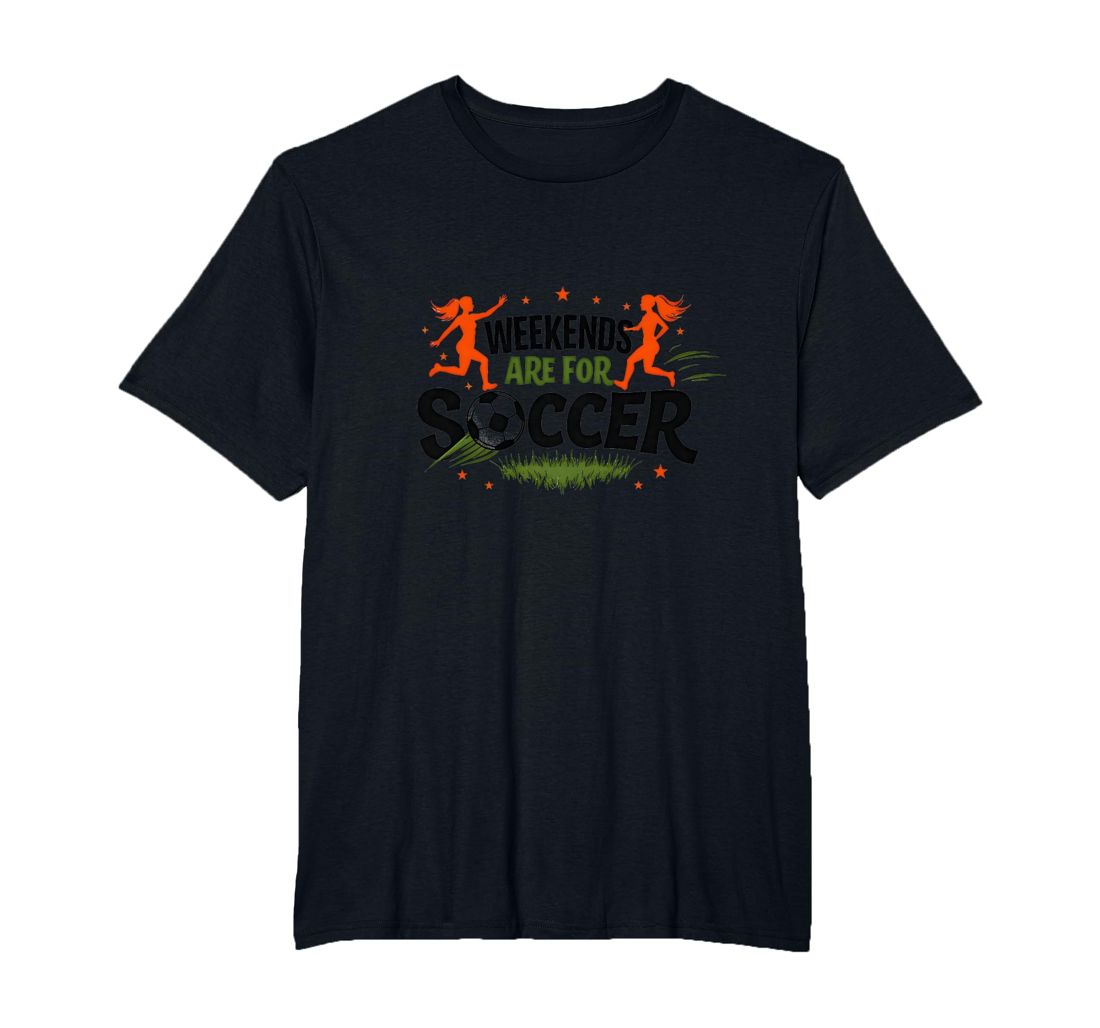 Weekends Are Soccer Energetic Player Fan T-Shirt - Custom Art Print Unisex - T-Shirt, Sweatshirt, Hoodie