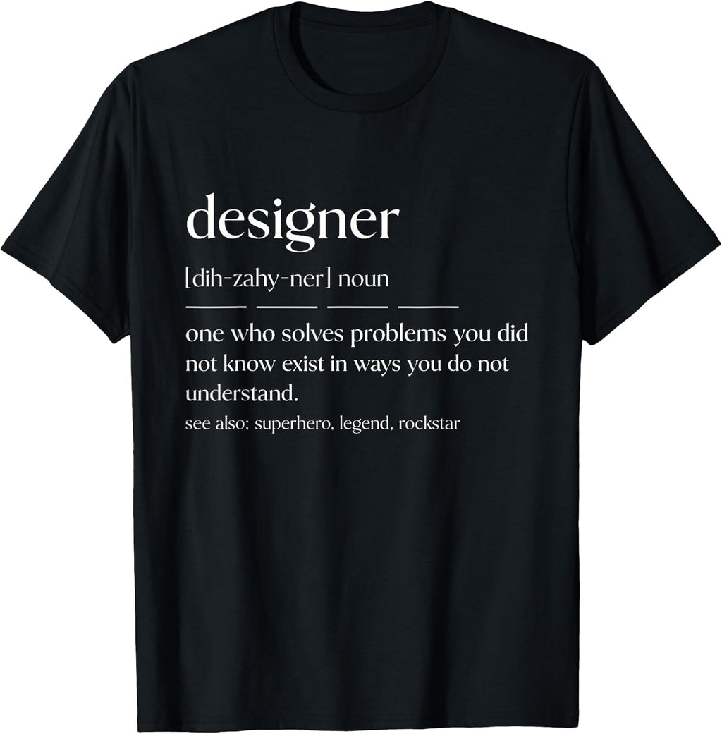 Funny Designer Noun Graphic - Adult & Kids T-Shirts, Sweatshirts & Hoodies apparel design preview 1