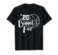 Twenty 20S Biggest Fan Basketball T-Shirt - Fun Novelty Design for Adults - T-Shirt, Sweatshirt, Hoodie