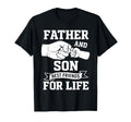 Father And Son Fist Bump Best Friends Life T-Shirt - Unique Graphic Unisex - T-Shirt, Sweatshirt, Hoodie