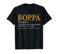 Funny Boppa Definition Fathers Day Gift T-Shirt - Graphic Print Men Women - T-Shirt, Sweatshirt, Hoodie
