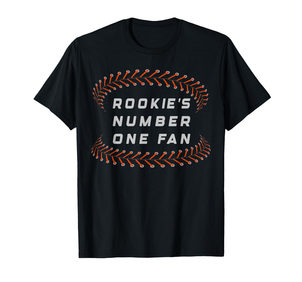 Rookies Number One Fan Baseball T-Shirt - Unique Graphic Men Women - T-Shirt, Sweatshirt, Hoodie