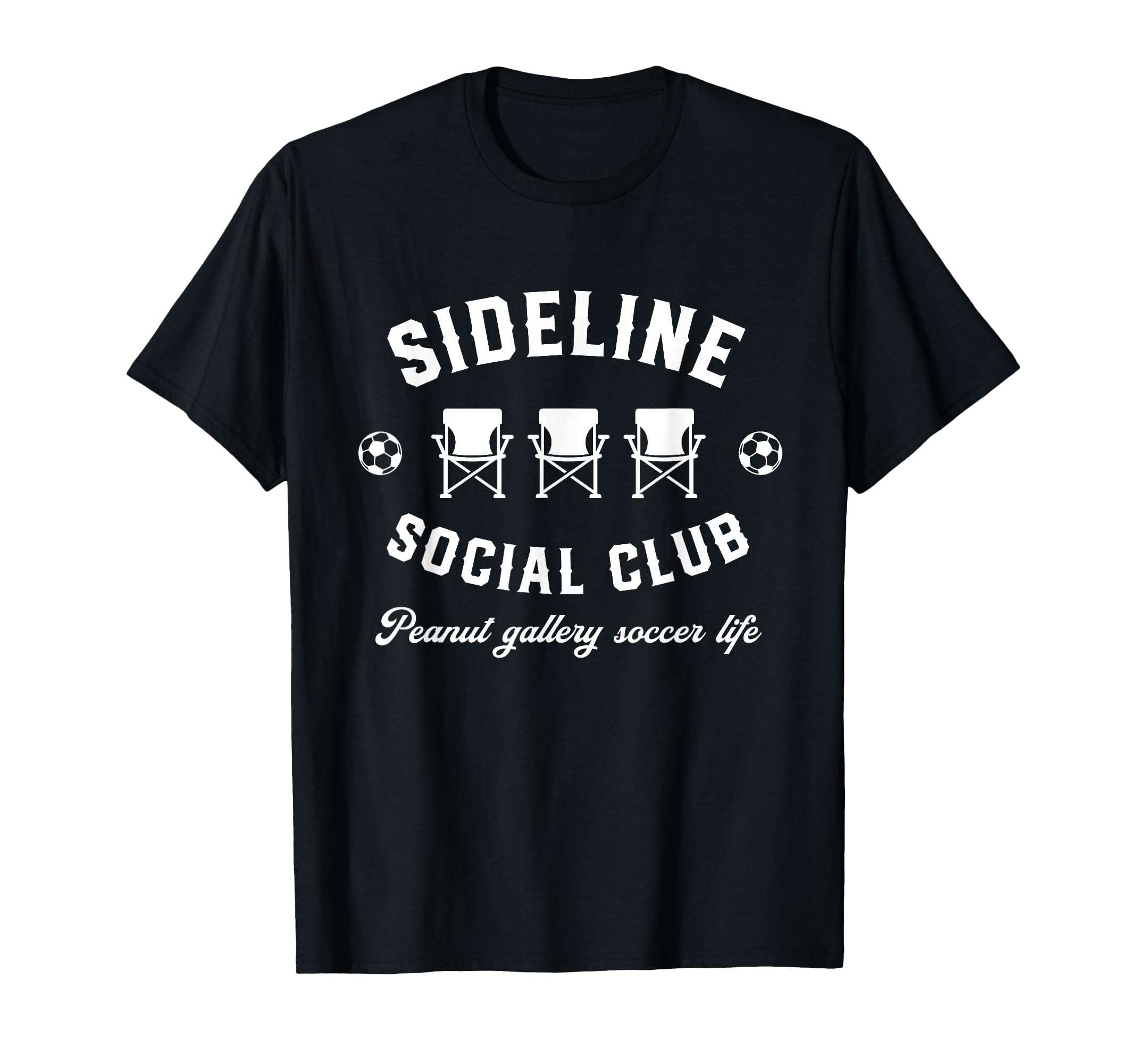 Sideline Social Club Peanut Gallery Soccer T-Shirt - Unique Graphic Unisex - T-Shirt, Sweatshirt, Hoodie