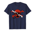 Distressed Pirate Scuba Diving T-Shirt - Casual Everyday Wear Men Women - T-Shirt, Sweatshirt, Hoodie