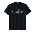 Baseball Heartbeat Baseball Coach T-Shirt - Graphic Print Unisex - T-Shirt, Sweatshirt, Hoodie