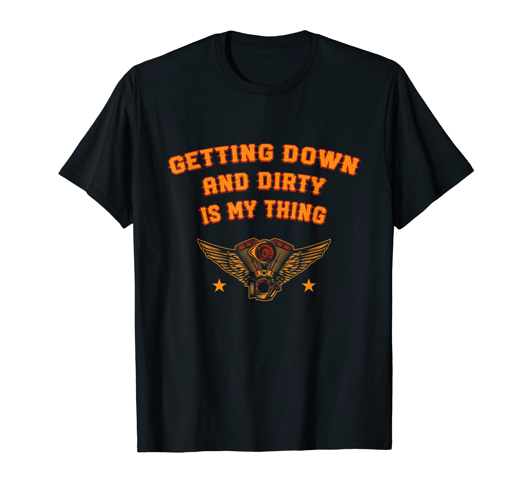 Getting Down And Dirty Dad Jokes T-Shirt - Graphic Print Men Women - T-Shirt, Sweatshirt, Hoodie
