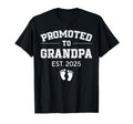 Promoted To Grandpa Est 2025 Soon To T-Shirt - Novelty Apparel for Adults - T-Shirt, Sweatshirt, Hoodie