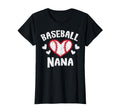 Baseball Nana Heart Family Matching T-Shirt - Aesthetic Graphic Unisex - T-Shirt, Sweatshirt, Hoodie