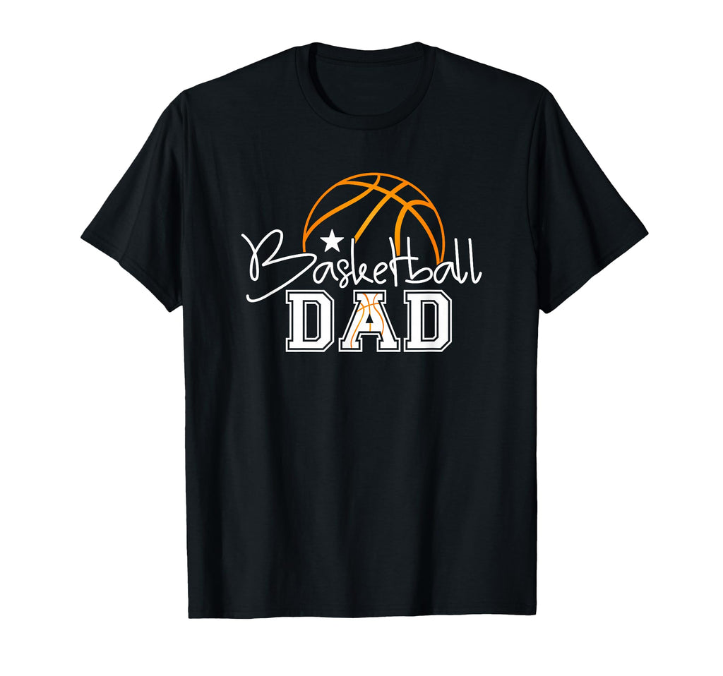 Basketball Dad Basketball Father T-Shirt - Minimalist Print for Adults - T-Shirt, Sweatshirt, Hoodie