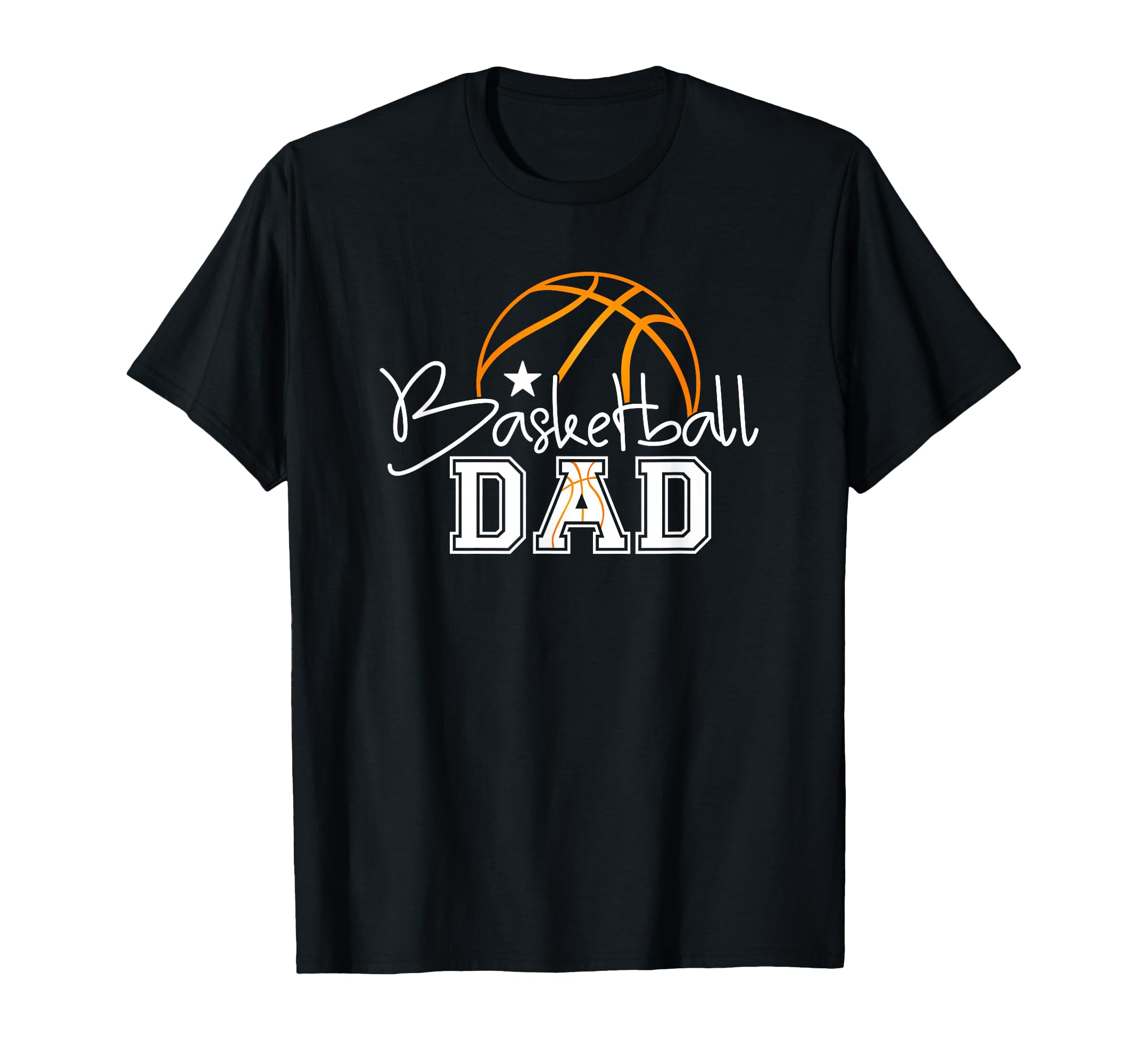 Basketball Dad Basketball Father T-Shirt - Minimalist Print for Adults - T-Shirt, Sweatshirt, Hoodie