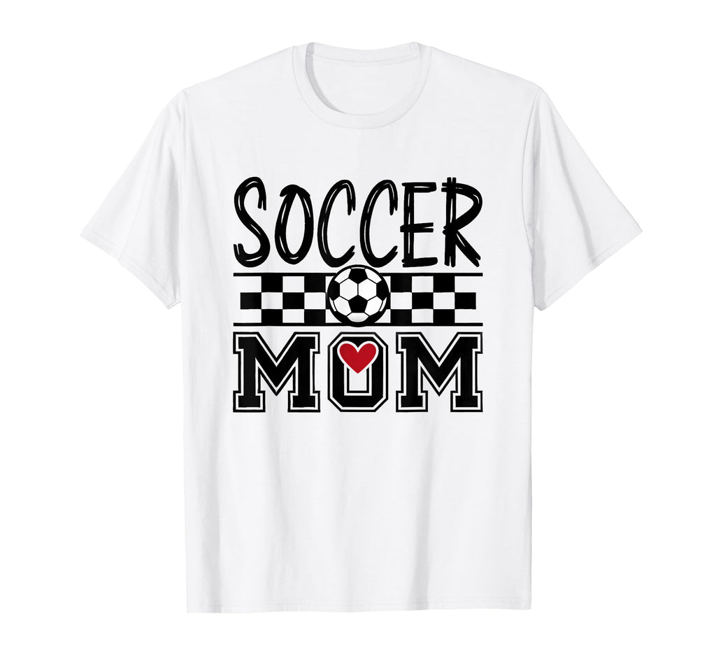 Groovy Soccer Mom Mother Soccer Mom T-Shirt - Unique Graphic for Adults - T-Shirt, Sweatshirt, Hoodie
