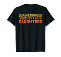 Awesome Like My Two Daughters Funny T-Shirt - Minimalist Print Men Women - T-Shirt, Sweatshirt, Hoodie