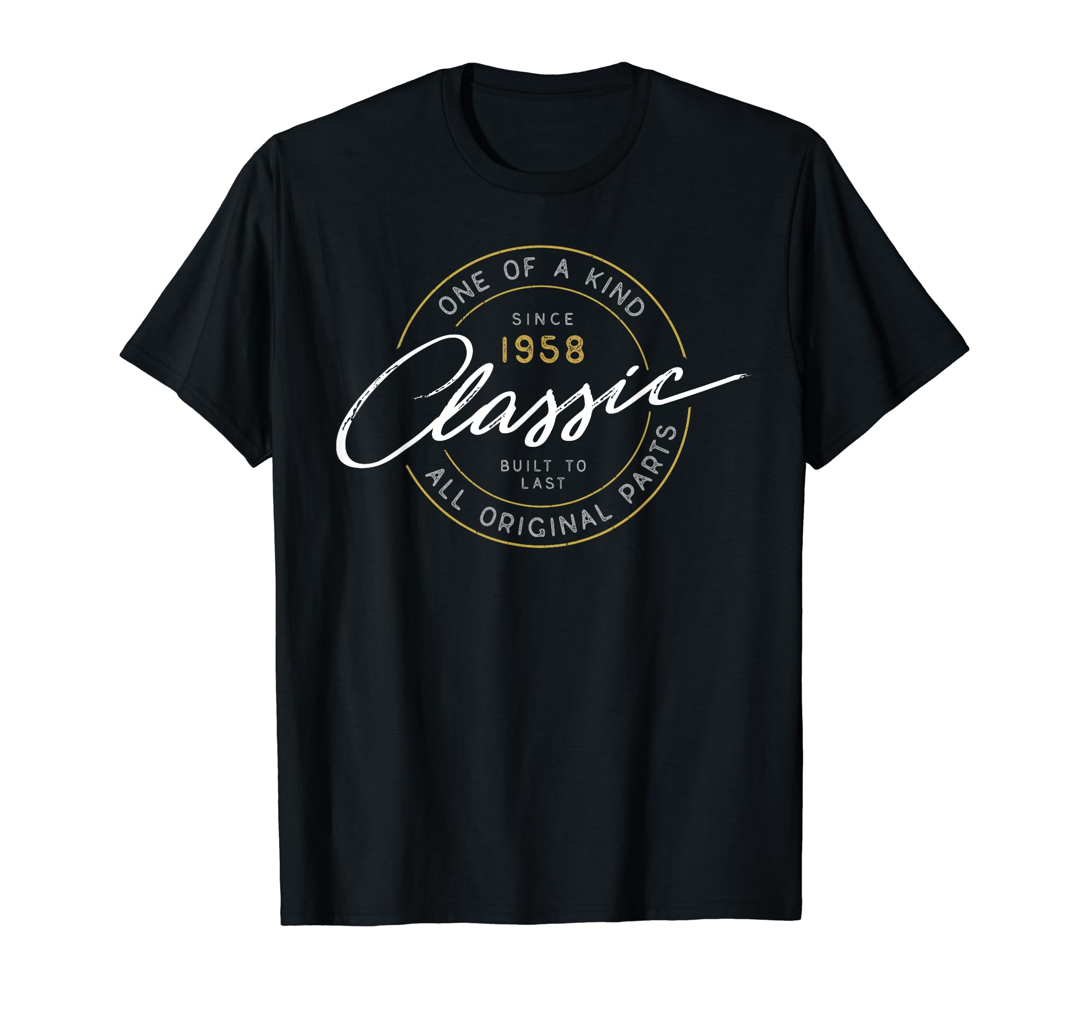 60Th Birthday 1958 Car Motorcycle T T-Shirt - Novelty Apparel Men Women - T-Shirt, Sweatshirt, Hoodie