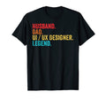 Mens Husband Dad Ui Ux Designer Legend T-Shirt - Fun Novelty Design Unisex - T-Shirt, Sweatshirt, Hoodie