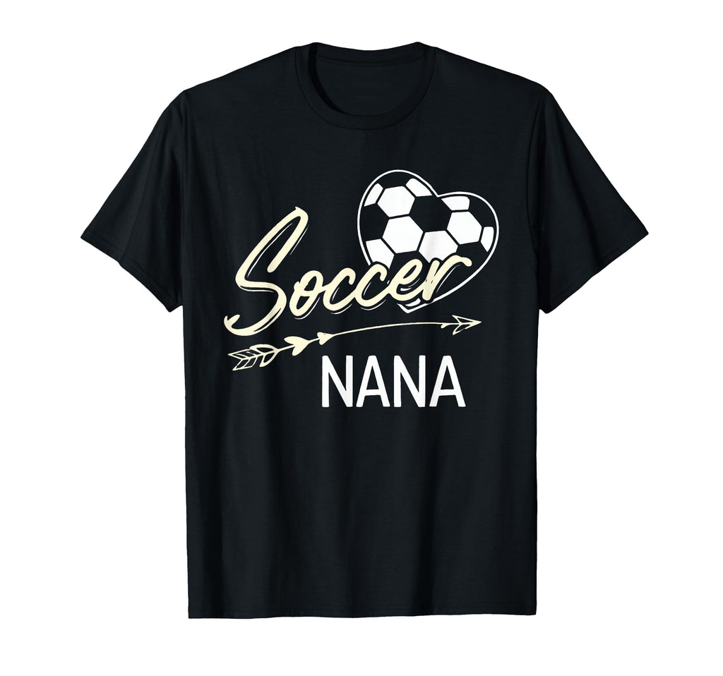Soccer Nana Proud Grandma Soccer Love T-Shirt - Minimalist Print Unisex - T-Shirt, Sweatshirt, Hoodie