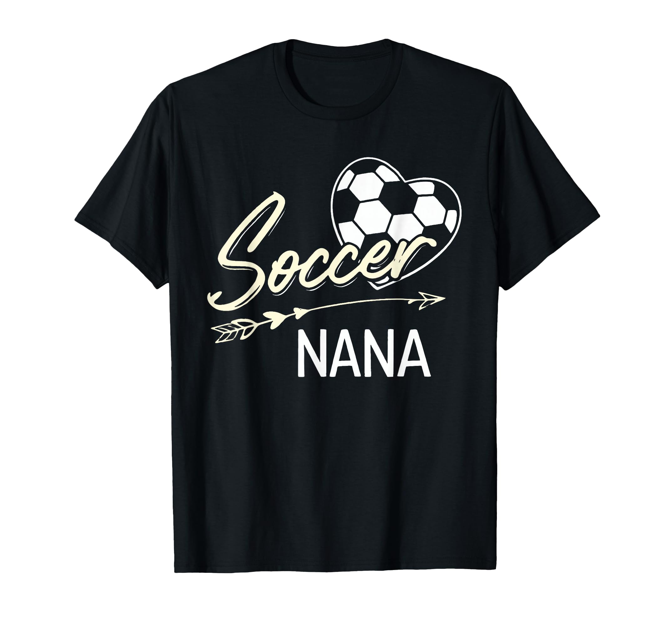 Soccer Nana Proud Grandma Soccer Love T-Shirt - Minimalist Print Unisex - T-Shirt, Sweatshirt, Hoodie