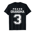 Number 3 Custom Proud Soccer Futbol T-Shirt - Fun Novelty Design Men Women - T-Shirt, Sweatshirt, Hoodie