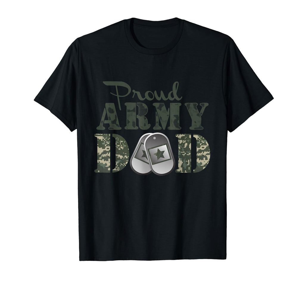 Proud Army Dad Army Military T-Shirt - Graphic Print Men Women - T-Shirt, Sweatshirt, Hoodie