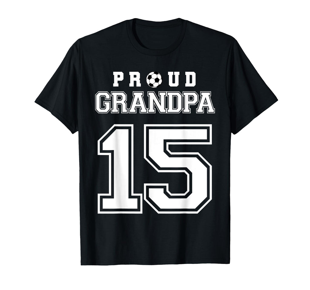 Number 15 Custom Proud Soccer Futbol T-Shirt - Novelty Apparel Men Women - T-Shirt, Sweatshirt, Hoodie