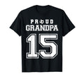 Number 15 Custom Proud Soccer Futbol T-Shirt - Novelty Apparel Men Women - T-Shirt, Sweatshirt, Hoodie