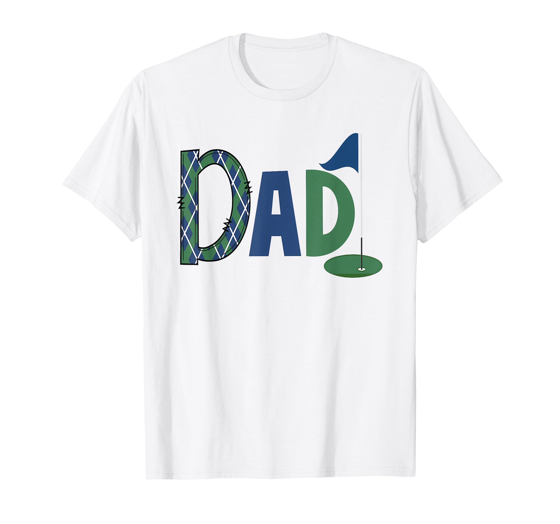 Dad Birthday Hole One Golf Family T-Shirt - Unique Graphic for Adults - T-Shirt, Sweatshirt, Hoodie